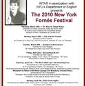 The 2010 New York Fornés Festival Begins Today